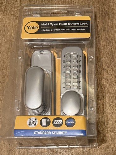 Yale hold open push button - yale,