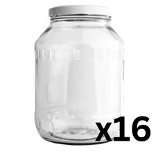 Glass Jars 1.7L with Lid