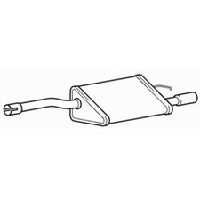 Quality Rear Exhaust Silencer