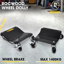 2PCS Car Wheel Dolly RocwooD