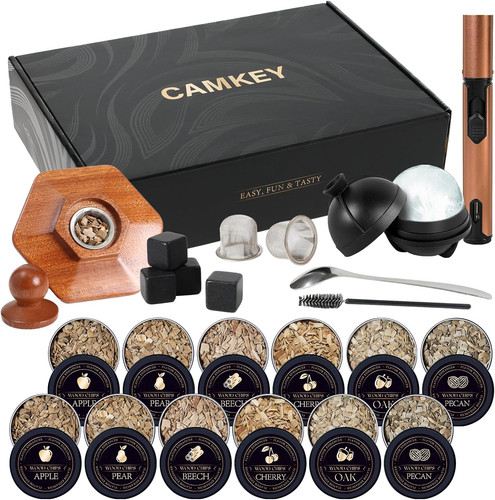 23pcs whiskey cocktail - whiskey, smoker