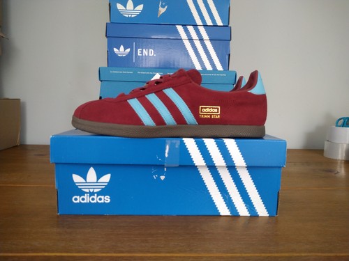 Adidas trimm star - adidas, maroon