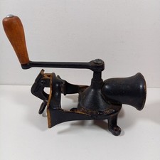 Vintage Spong Food Mincer Grinder With Vice Grip