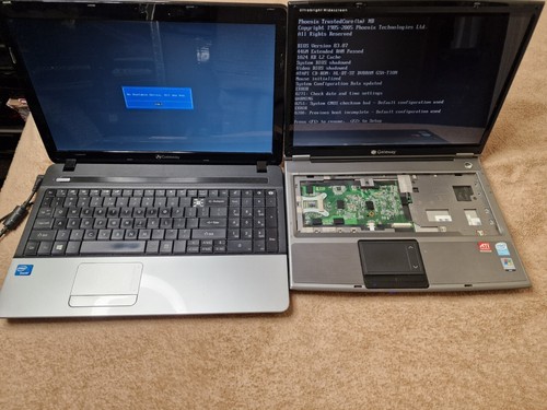 Joblot gateway laptops - 2x,
