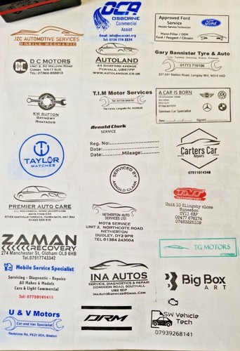 Your garage service stamp - ,