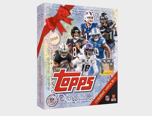 Topps holiday football - football, 2026