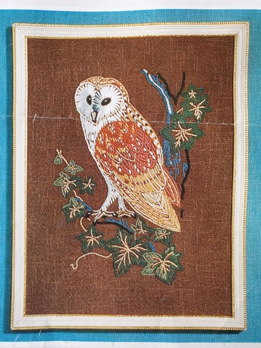 Vintage penelope barn - barn, owl