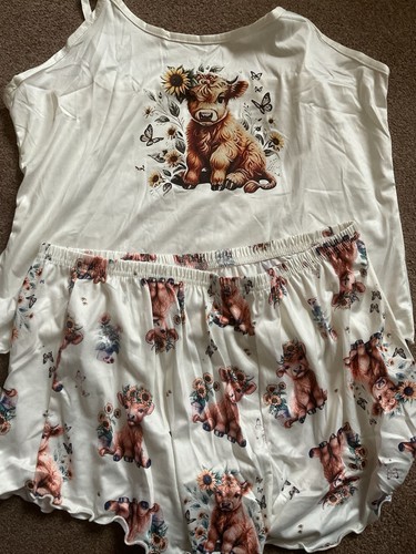 Highland cow pyjamas - highland,