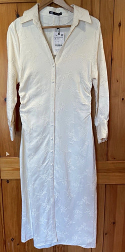 Zara white floral - zara,