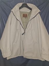 Left Hand Massimo Osti studio Archive grey vinyl Jacket 52 Waterproof Parka  XL