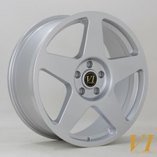 4 x 20" SILVER ALLOYS VIP Loaded 02 5X112 et45 fit VW GOLF Mk5 MK6 MK7