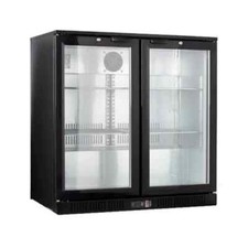 2 Door Back Bar Fridge -