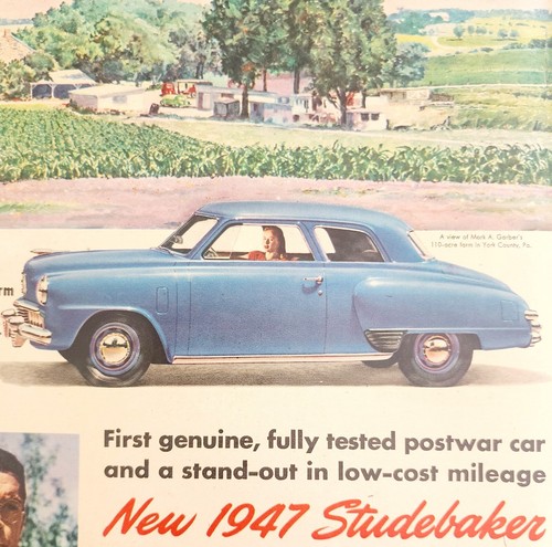 1947 studebaker classic car - studebaker,