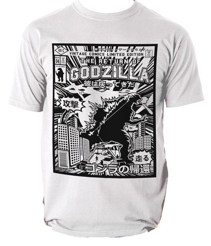 Godzilla shirt vintage - shirt,
