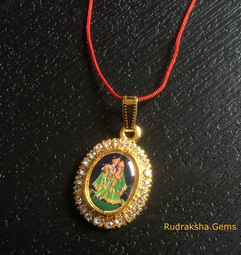 Krishna necklace pendant - krishna,