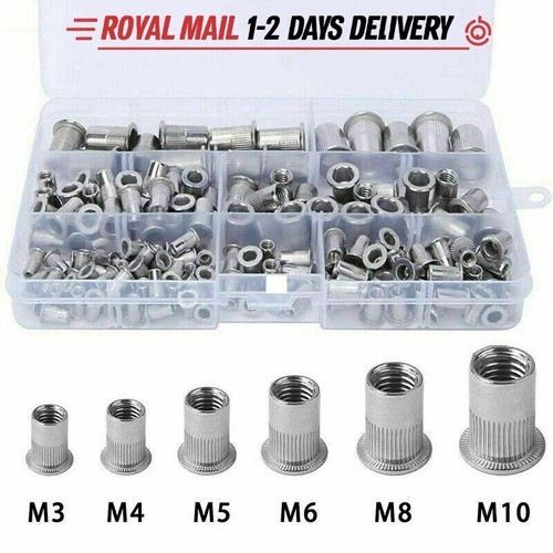 165pcs stainless steel - steel, rivet
