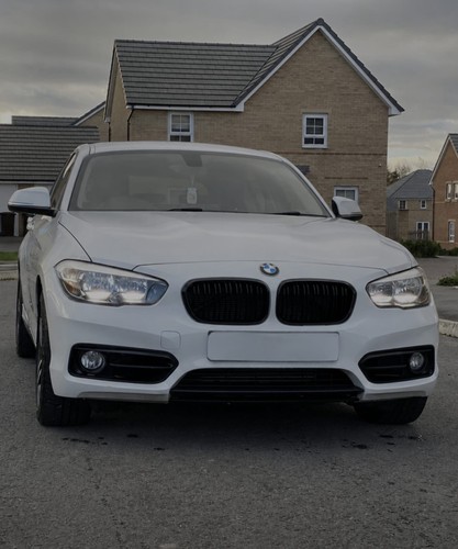 2017 bmw series white 118d - 1,
