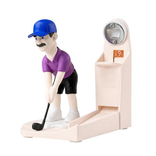 Novelty golfer bottle - novelty, opener