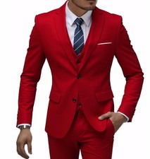 Mens 3 Piece Slim Fit Wedding
