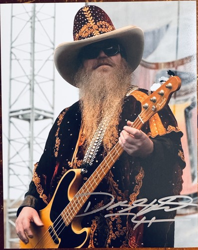 Dusty hill top signed - zz,