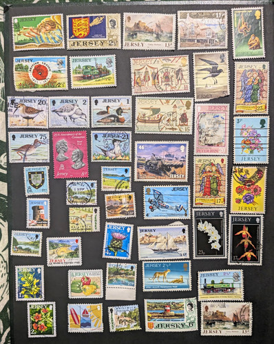 Jersey used stamps - used,