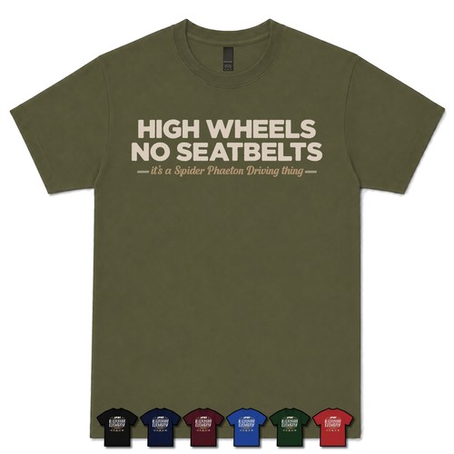 High wheels seatbelts - no,