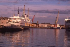 35mm Slide - Ships In Aberdeen