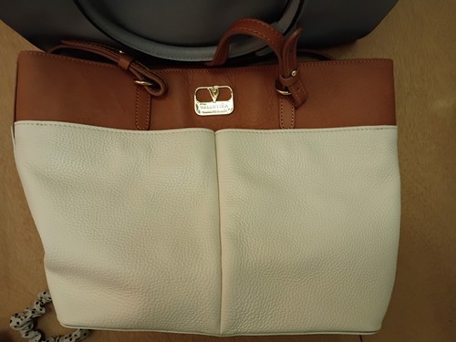 Brown and white valentina - brown,