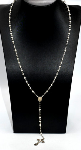 Vintage 800 silver rosary - 800,