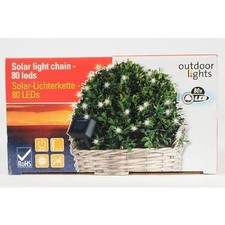Solar Powered 80 LEDs Light