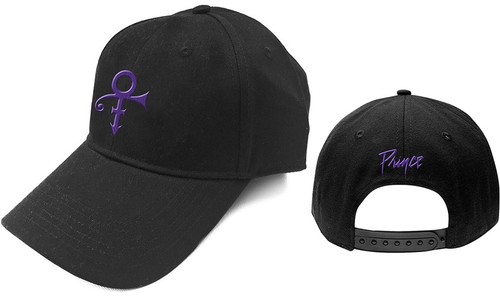 Prince cap black with - cap, purple