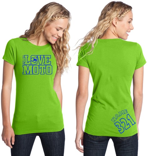 Love moto shirt top - t,
