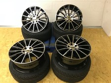 18" MERCEDES C CLASS 2013-2024 C63 STYLE ALLOY WHEELS + TYRES & POLISHED