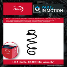 Coil Spring fits RENAULT KADJAR 1.5D Front 2015 on Suspension Apec Quality New