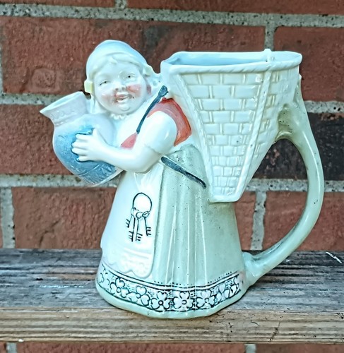 Old time milk maid - maid, creamer