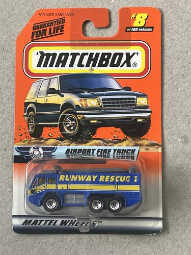 Matchbox airport fire truck - matchbox, no