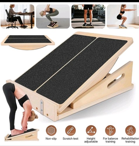 Wooden slant board - in,