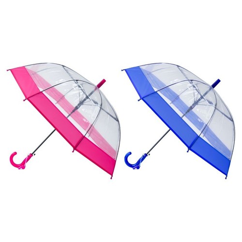 Kids clear umbrella striped - umbrella,