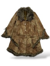 Vintage Faded Faux Sheepskin