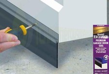 Garage door brush draught excluder or vermin seal strip by Stormguard