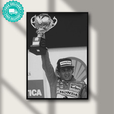 Ayrton Senna Poster, Formula 1