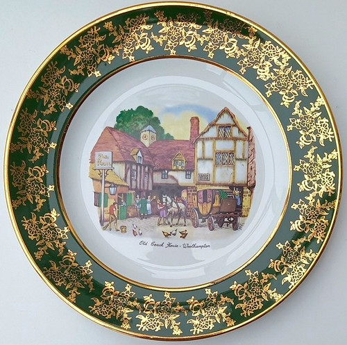 Royal falcon ware plate - plate, by