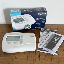 Drayton Digistat+3 7 Day Programmable Room Thermostat (22083) Working Boxed +3
