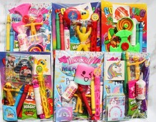 Party bags pre-filled, kids party favours personalised A6 bags Boys Girls Party 