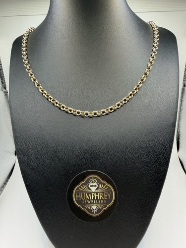 9ct yellow gold round belcher - gold,