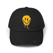 Dripping Smiley Face Cap |