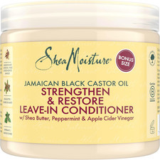 Jamaican Black Castor Oil Leave-In Conditioner, Shea Butter & Peppermint 431 ml