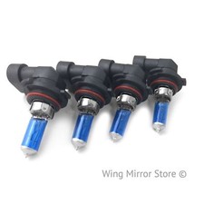 For Range Rover Evoque 2011-2016 Low High Beam Xenon HB3 HB3 Headlight Bulbs Set