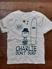 TSPTR T Shirt Peanuts Snoopy Charlie Brown don't surf Apocalypse Now Good Grief