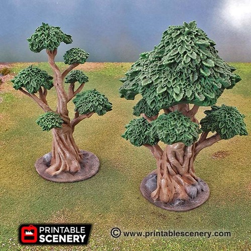 Gaming terrain gnarly trees - gaming,